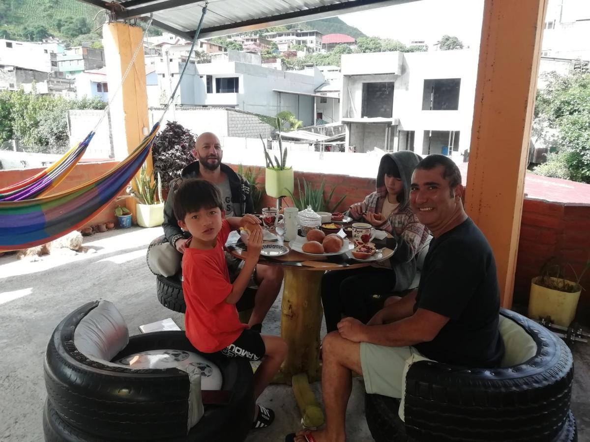 Hostal La Casa Amarilla City Baños Exteriér fotografie